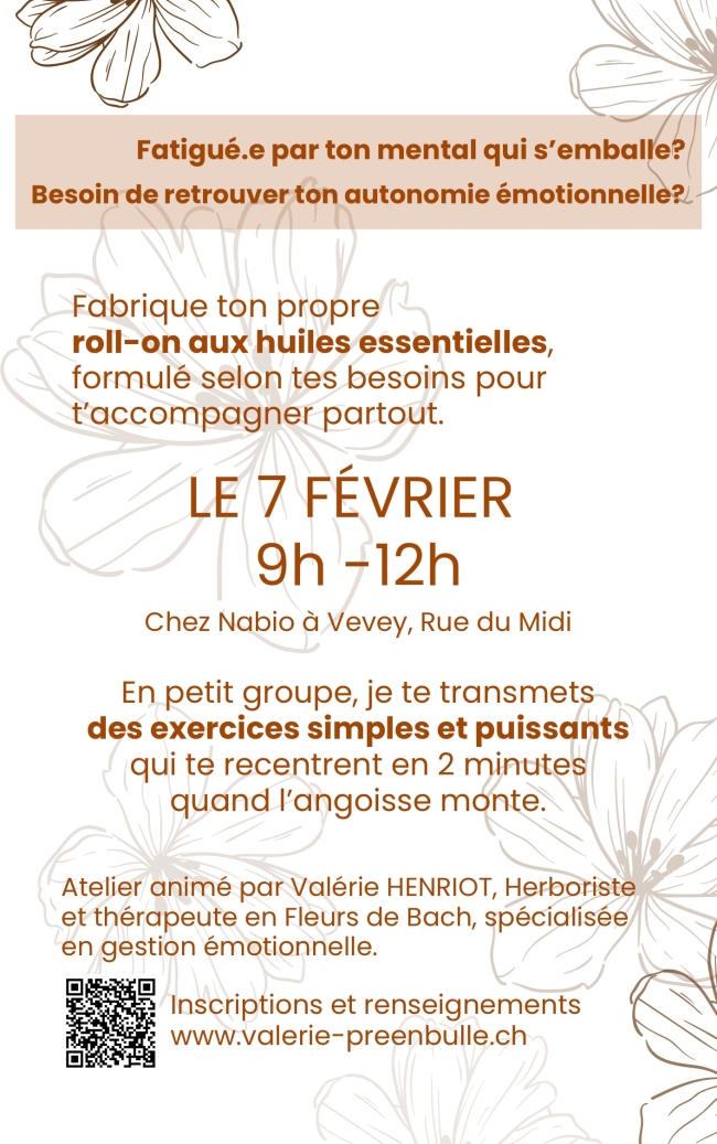 Atelier « Retrouver son autonomie émotionnelle »